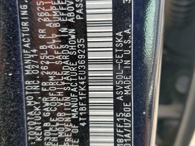 Toyota Camry L Image 12