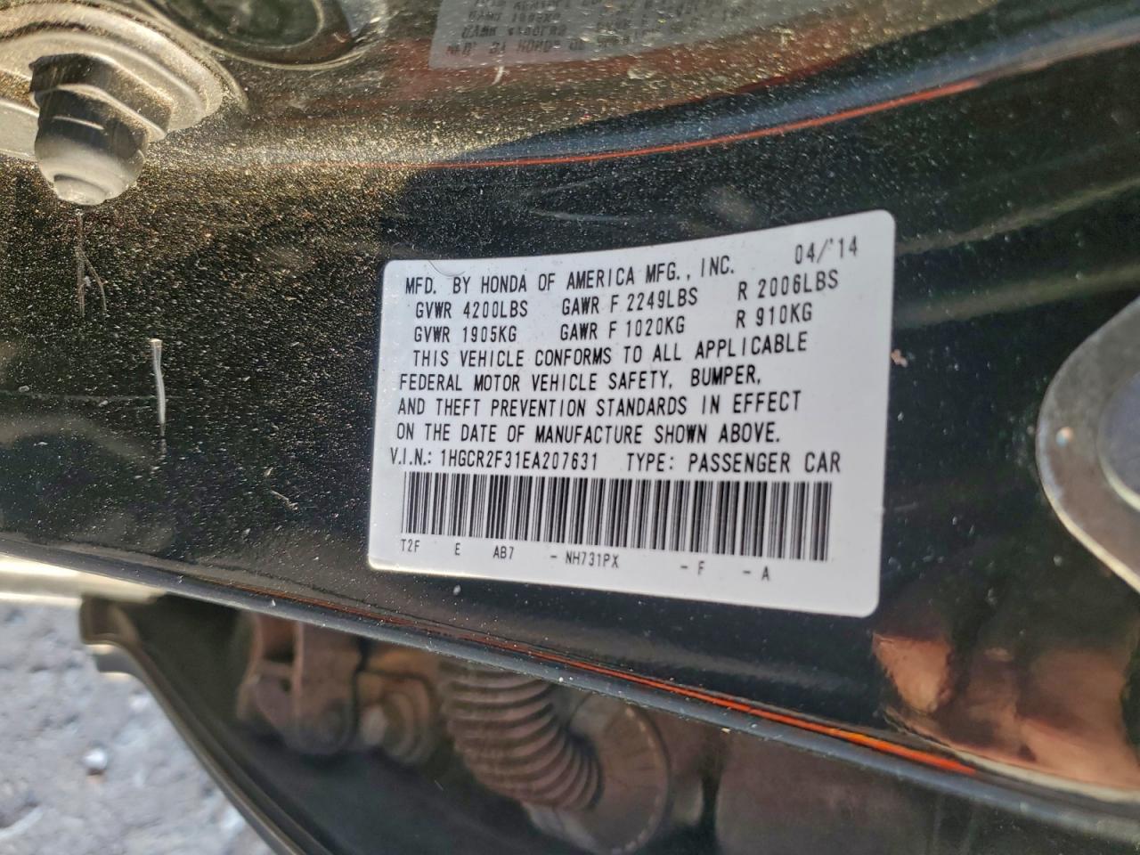 Honda Accord Lx Image 8