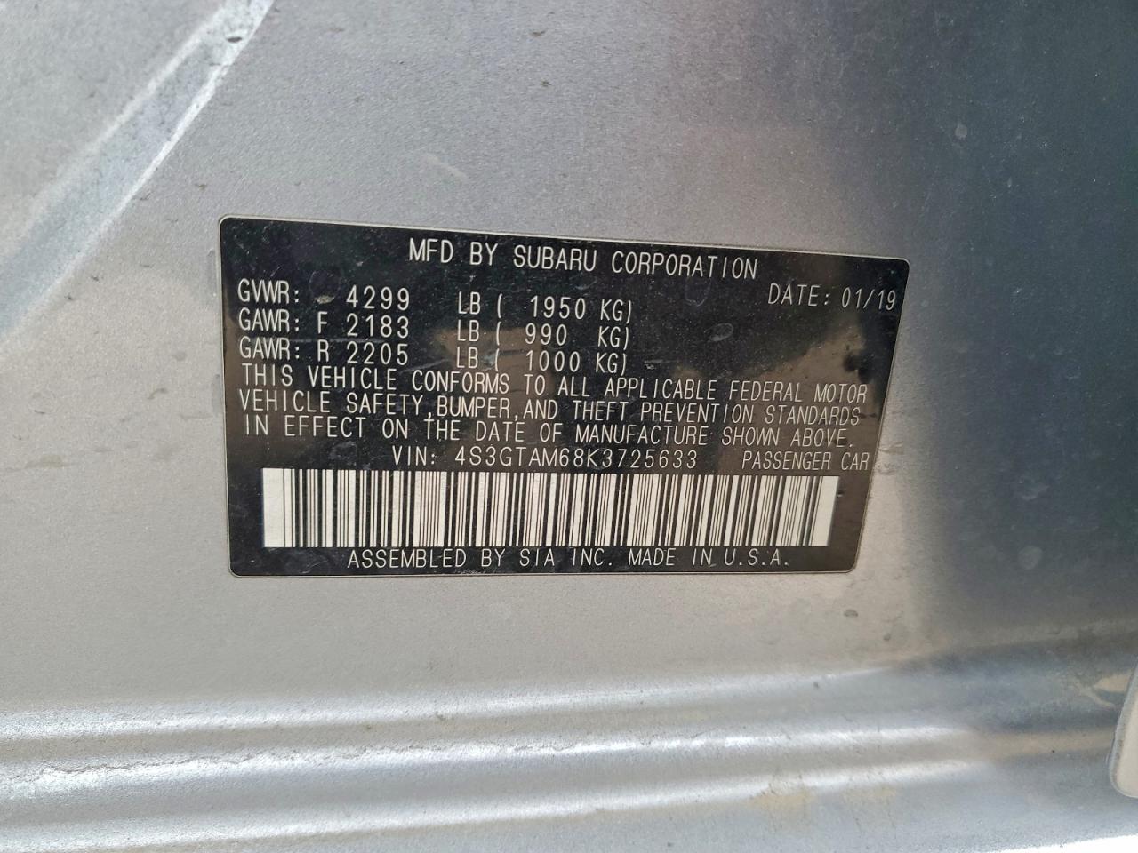 Subaru Impreza Sport Image 10