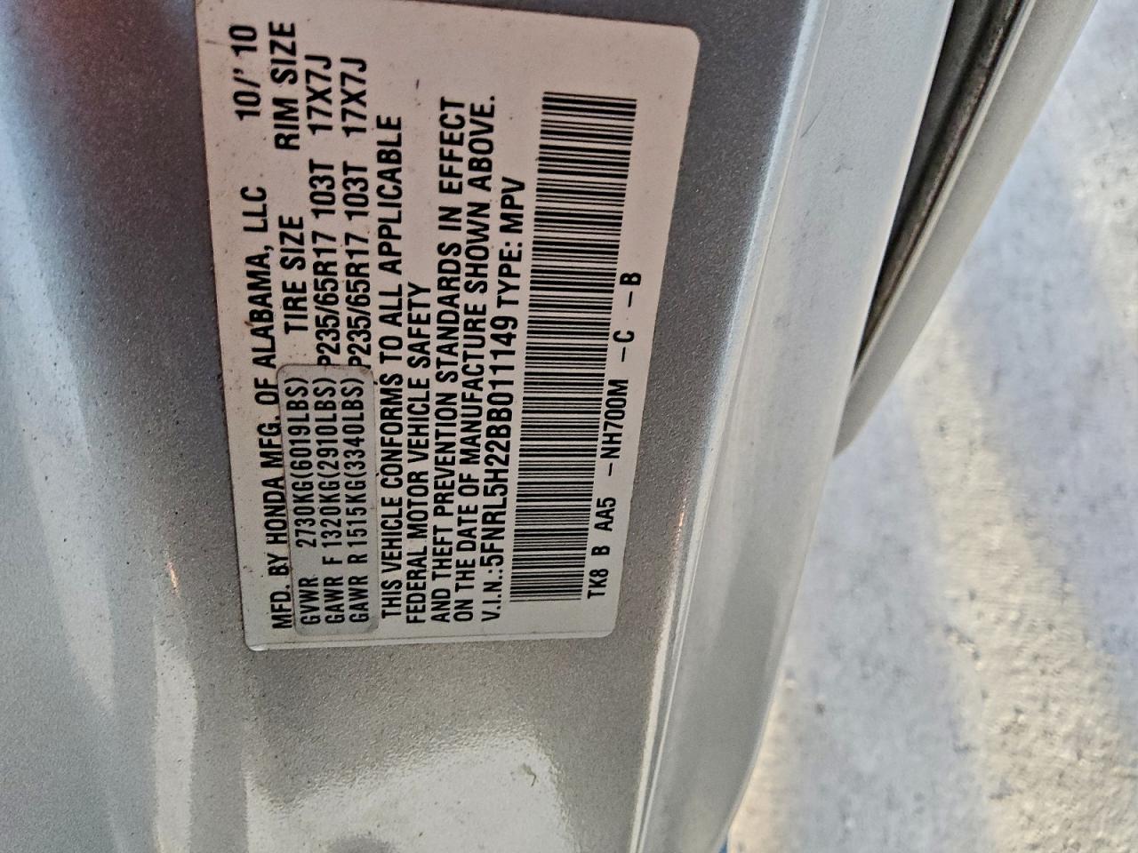 Honda Odyssey Lx Image 4
