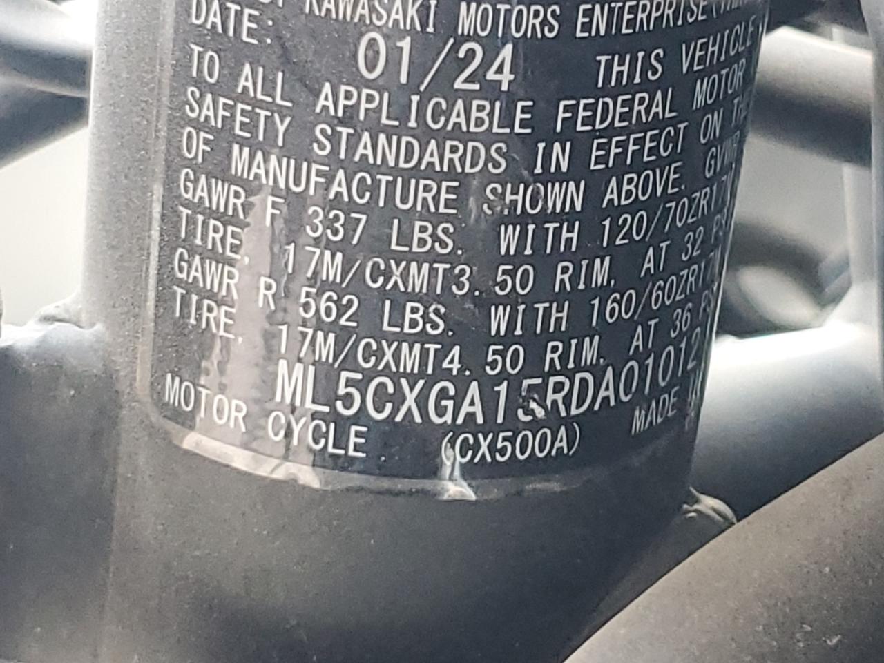 Kawasaki Cx500 Image 9