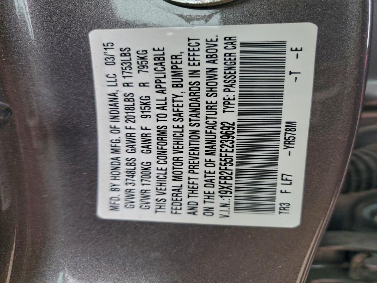 Honda Civic Lx Image 10