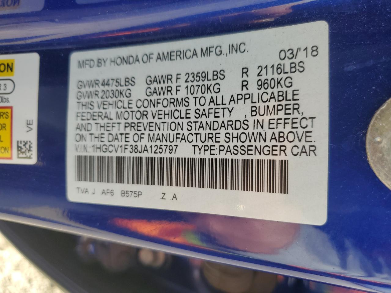 Honda Accord Sport Image 10