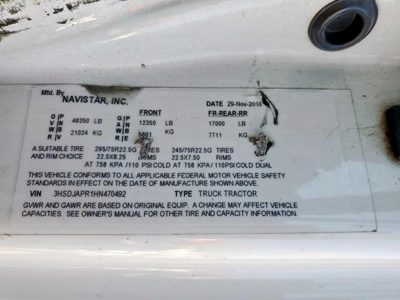 International Prostar Image 6