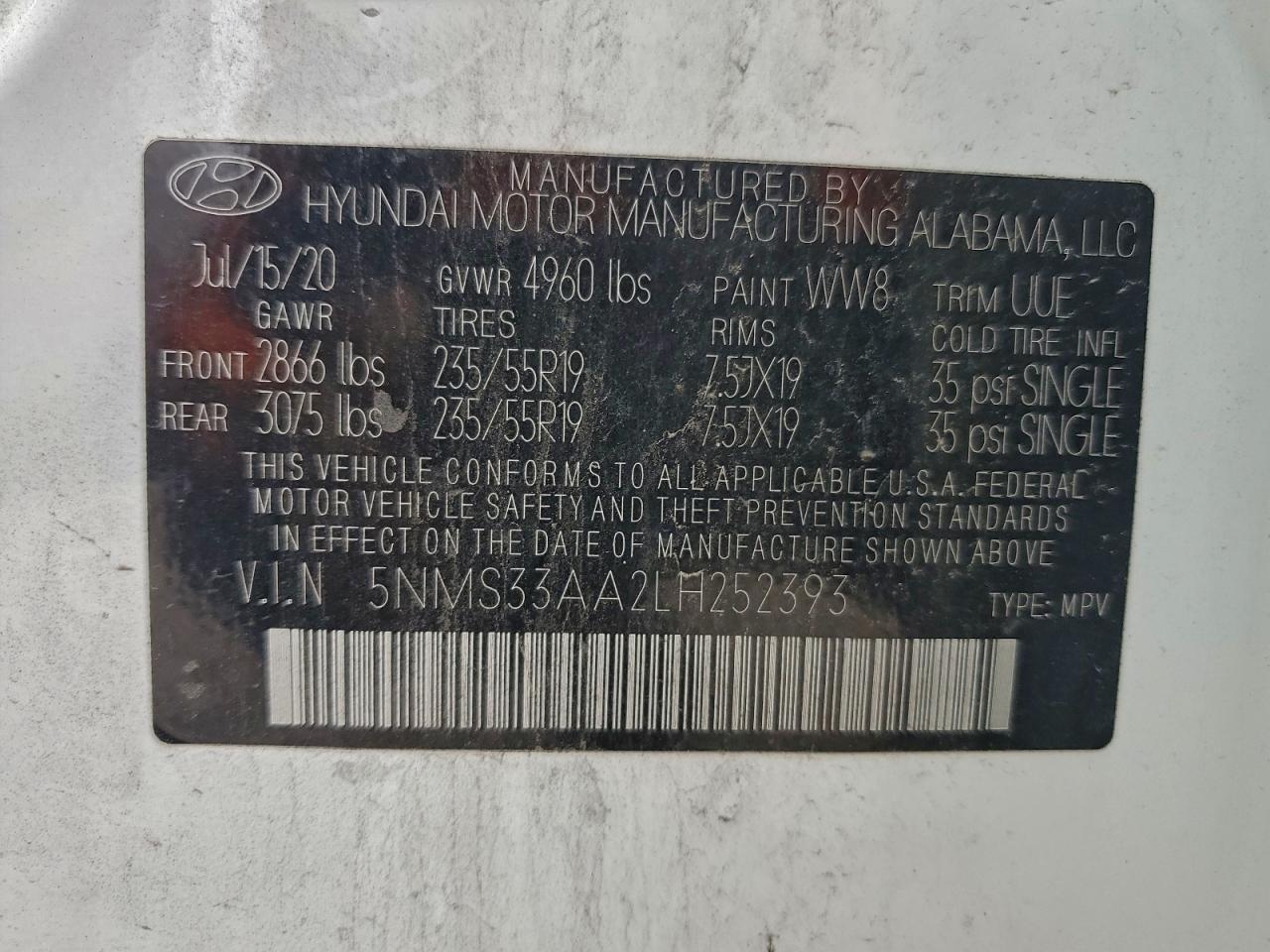 Hyundai SANTA FE Sel Image 11