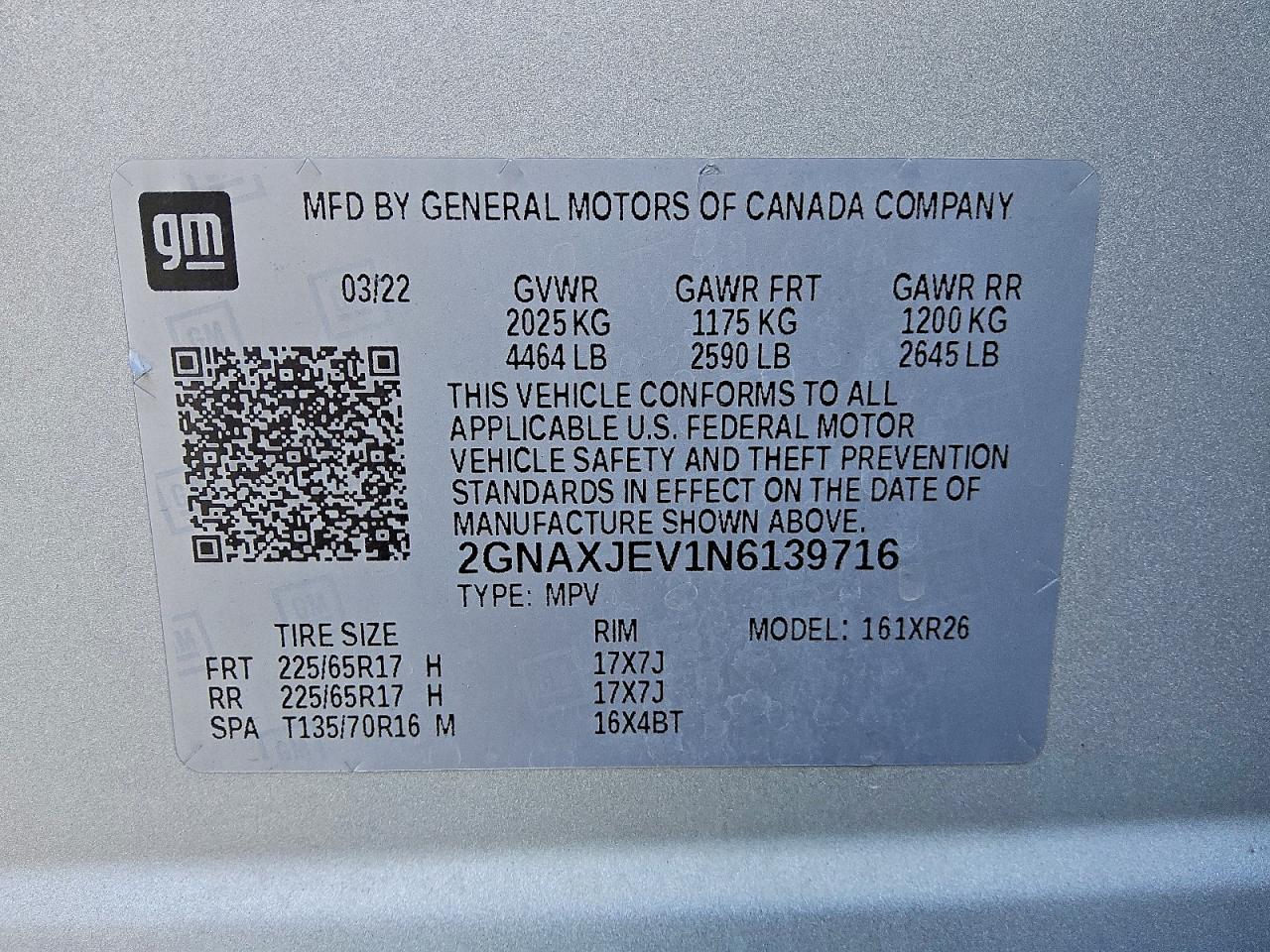 Chevrolet Equinox Lt Image 10