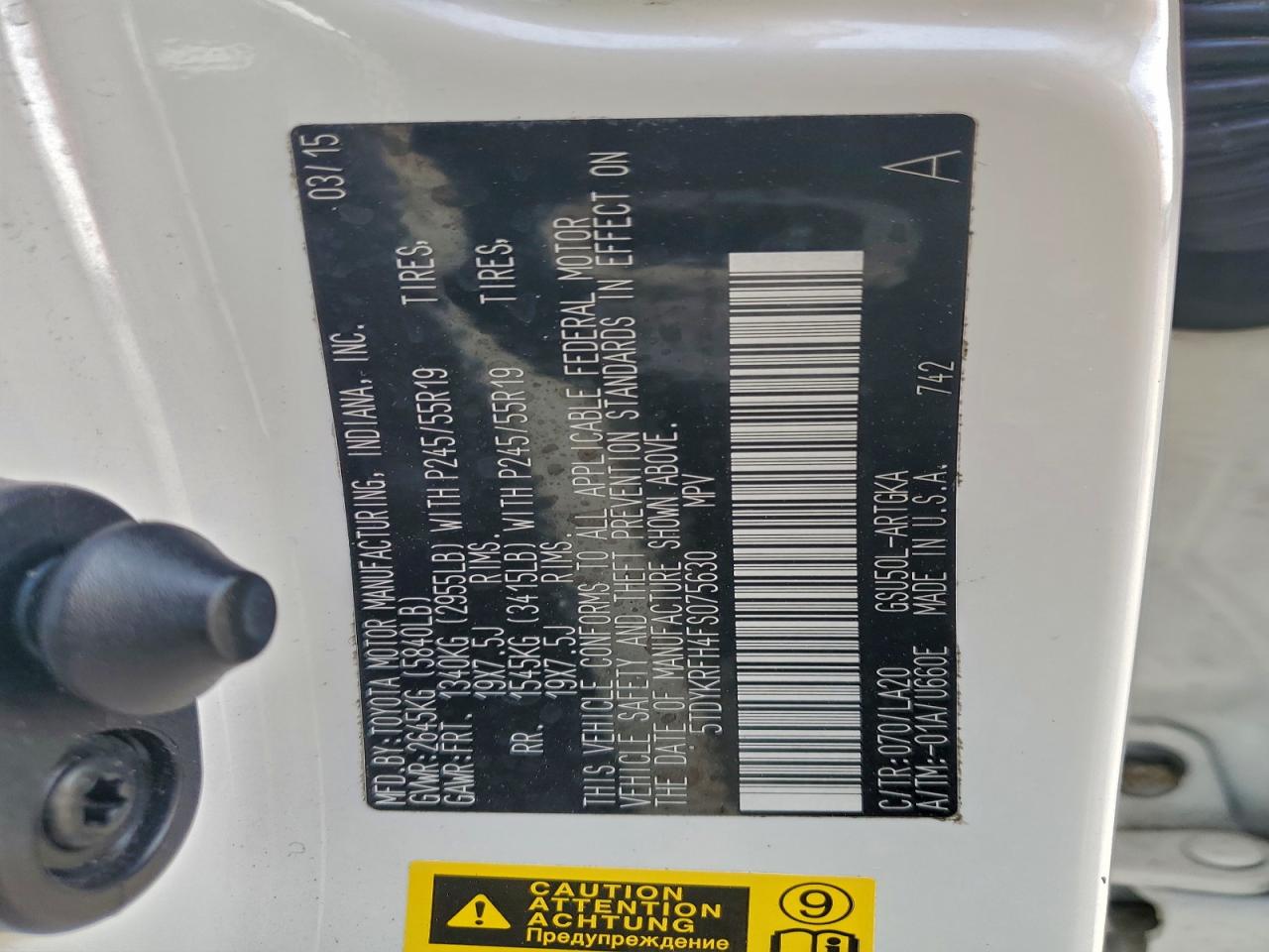 Toyota Highlander Limited Image 10