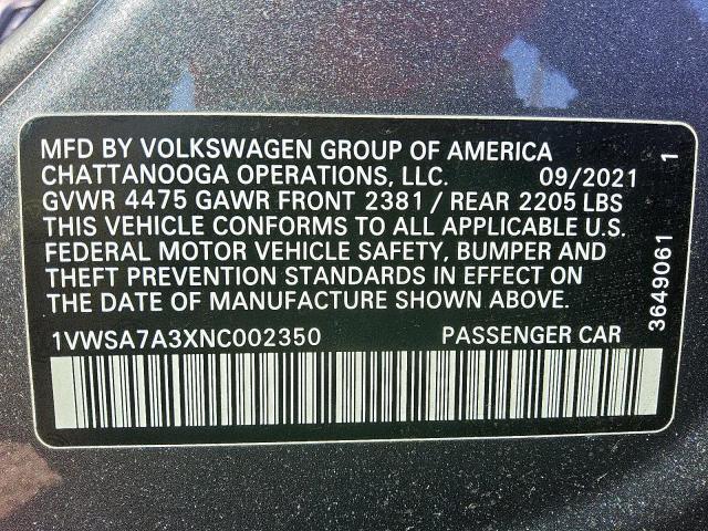 Volkswagen Passat Se Image 12