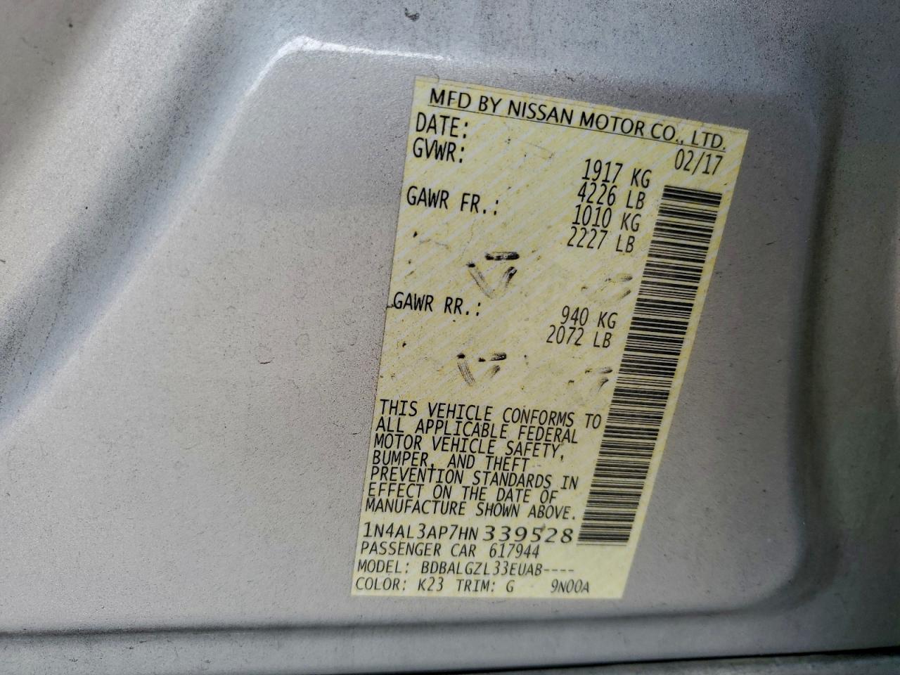 Nissan Altima 2.5 Image 10