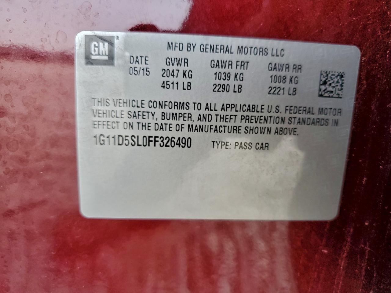 Chevrolet Malibu 2lt Image 9