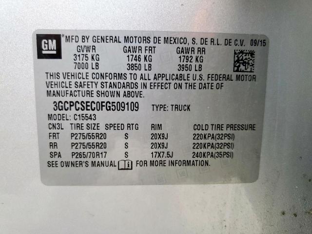 Chevrolet Silverado C1500 Ltz Image 10