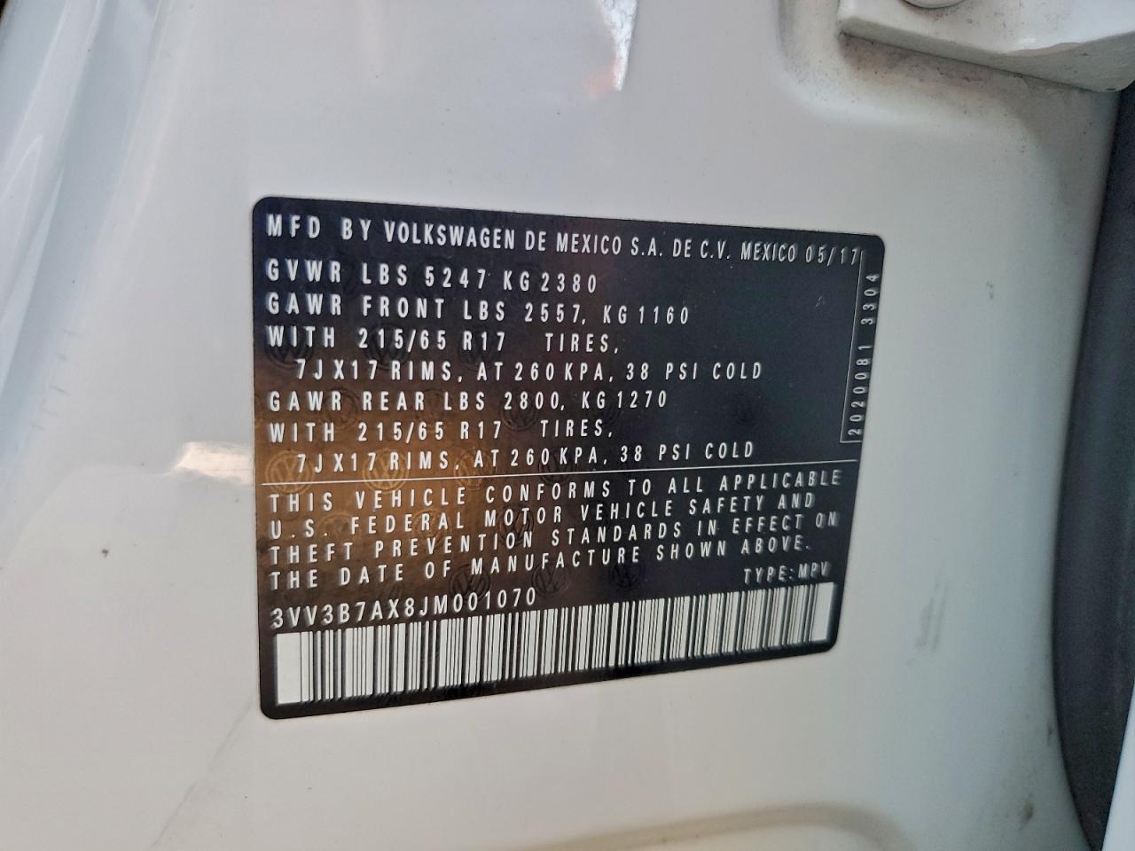 Volkswagen Tiguan Se Image 8