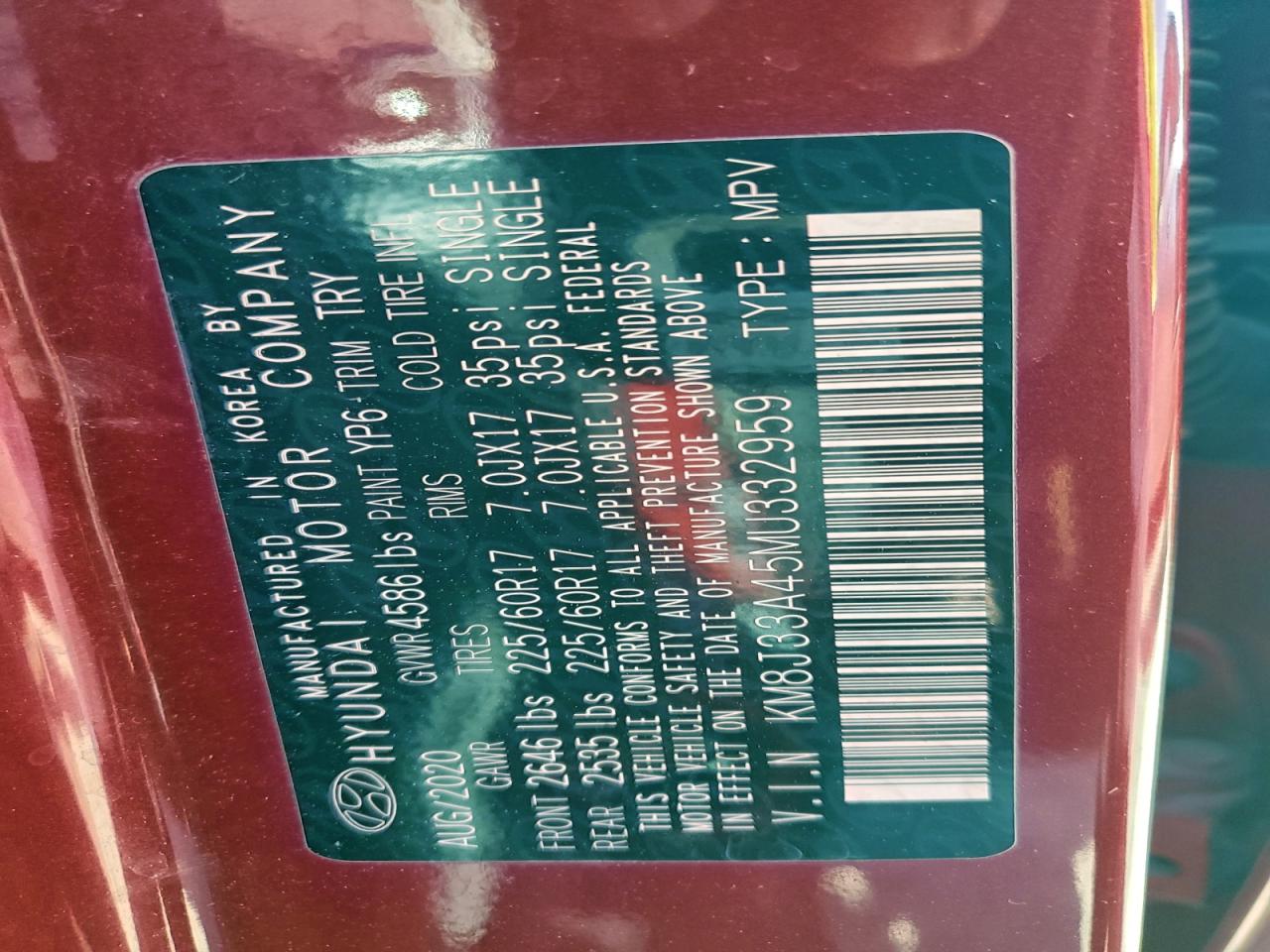 Hyundai TUCSON Limited Image 9