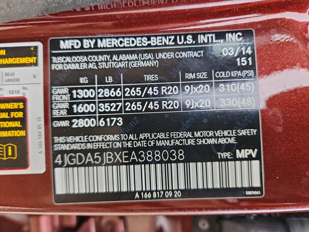 Mercedes-Benz M-Class 350 Image 2